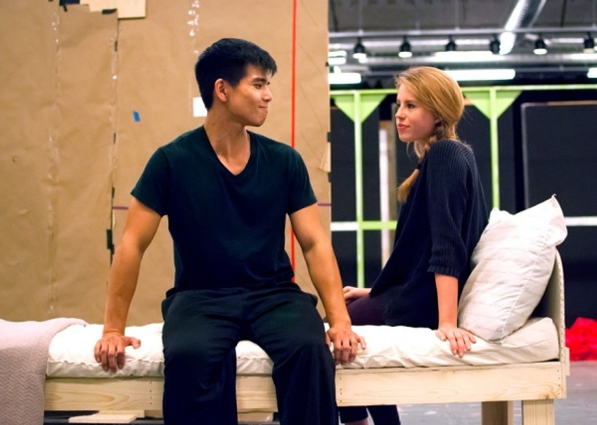 Telly Leung and Allie Trimm at 