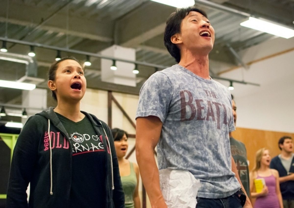 Lea Salonga and Michael K. Lee  at 