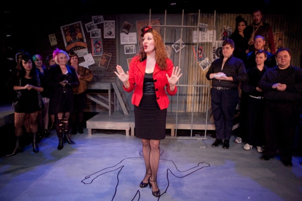 Mel Horton and Cast at 