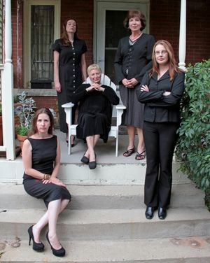 Clockwise L- R: Missy Moore, Abby Apple-Boes, Kerry Beebe, Lisa Kraai and (sitting ce Photo