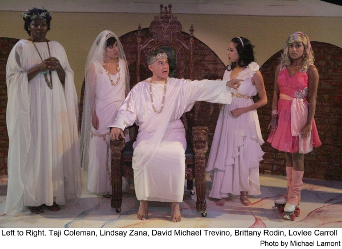 Taji Coleman, Lindsay Zana, David Michael Trevino, Brittany Rodin and Lovlee Carroll at 