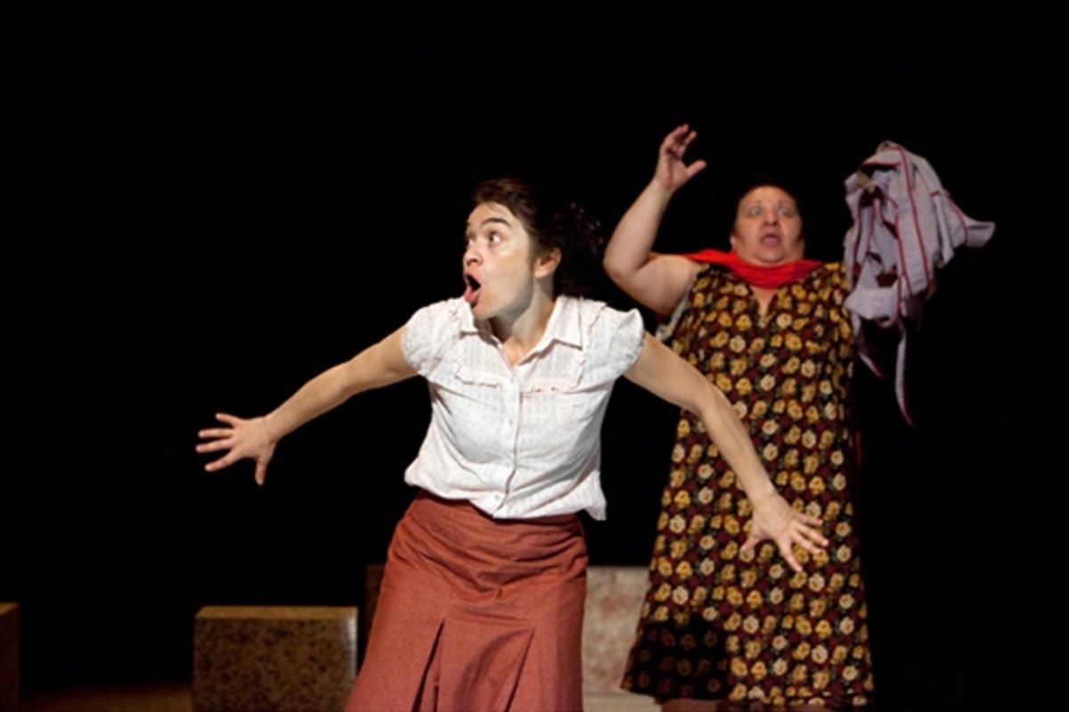 Julieta Ortiz and Norma Angelica at 