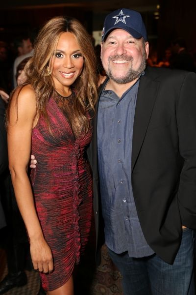 From left, Cast member Deborah Cox and Composer Frank Wildhorn pose during the party  Photo