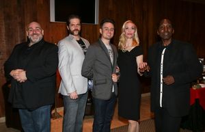 From left, Cast members David Benoit, Aaron Ramey, Brian Gallagher, Blair Ross and Me Photo