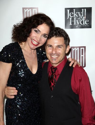  From left, actress Stasha Surkyke and Nick DeGruccio pose during the party for the o Photo