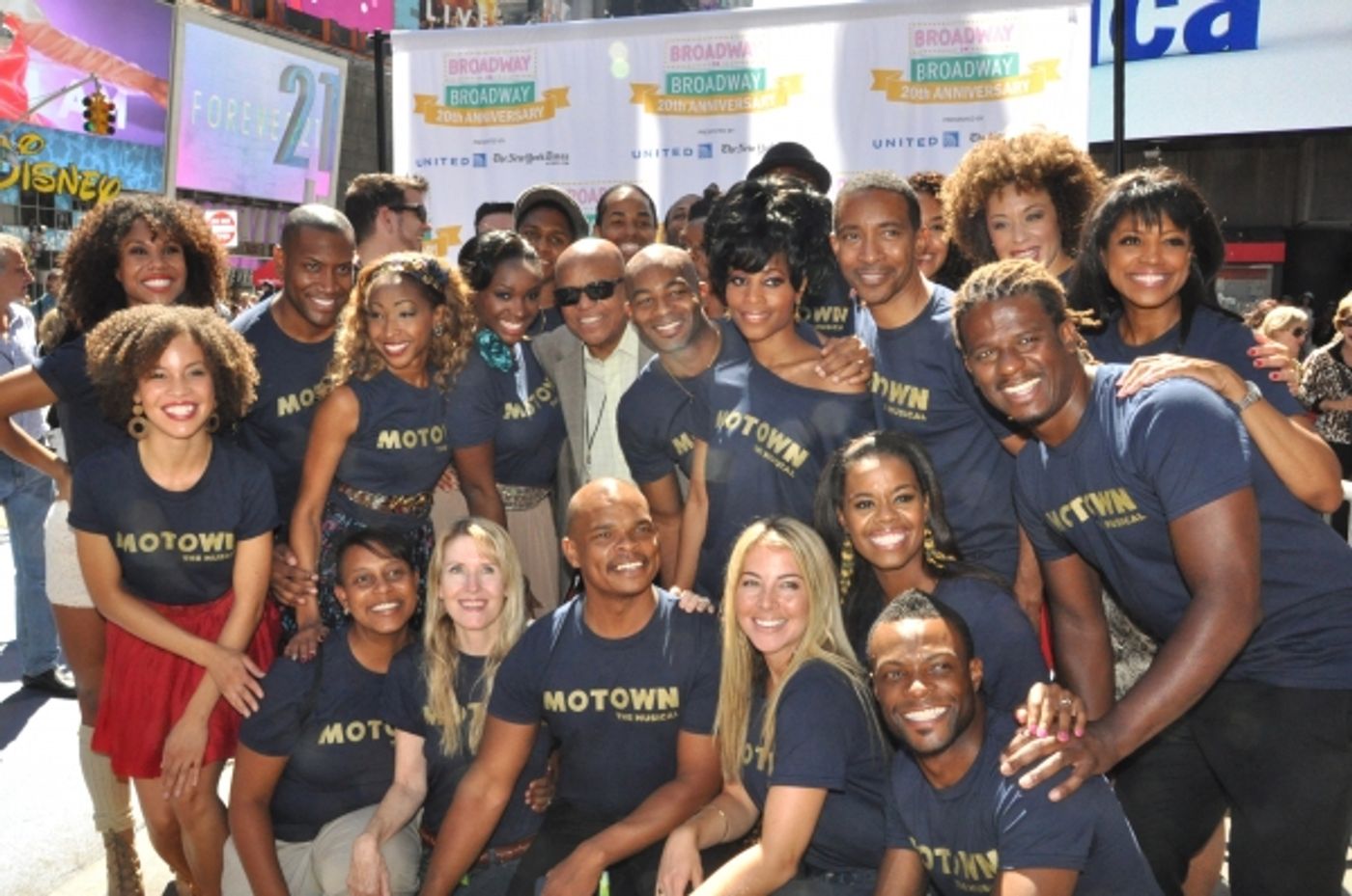 Photo Coverage: The Casts of BROADWAY ON BROADWAY - ANNIE, MOTOWN, SCANDALOUS, BARE and More!  Image