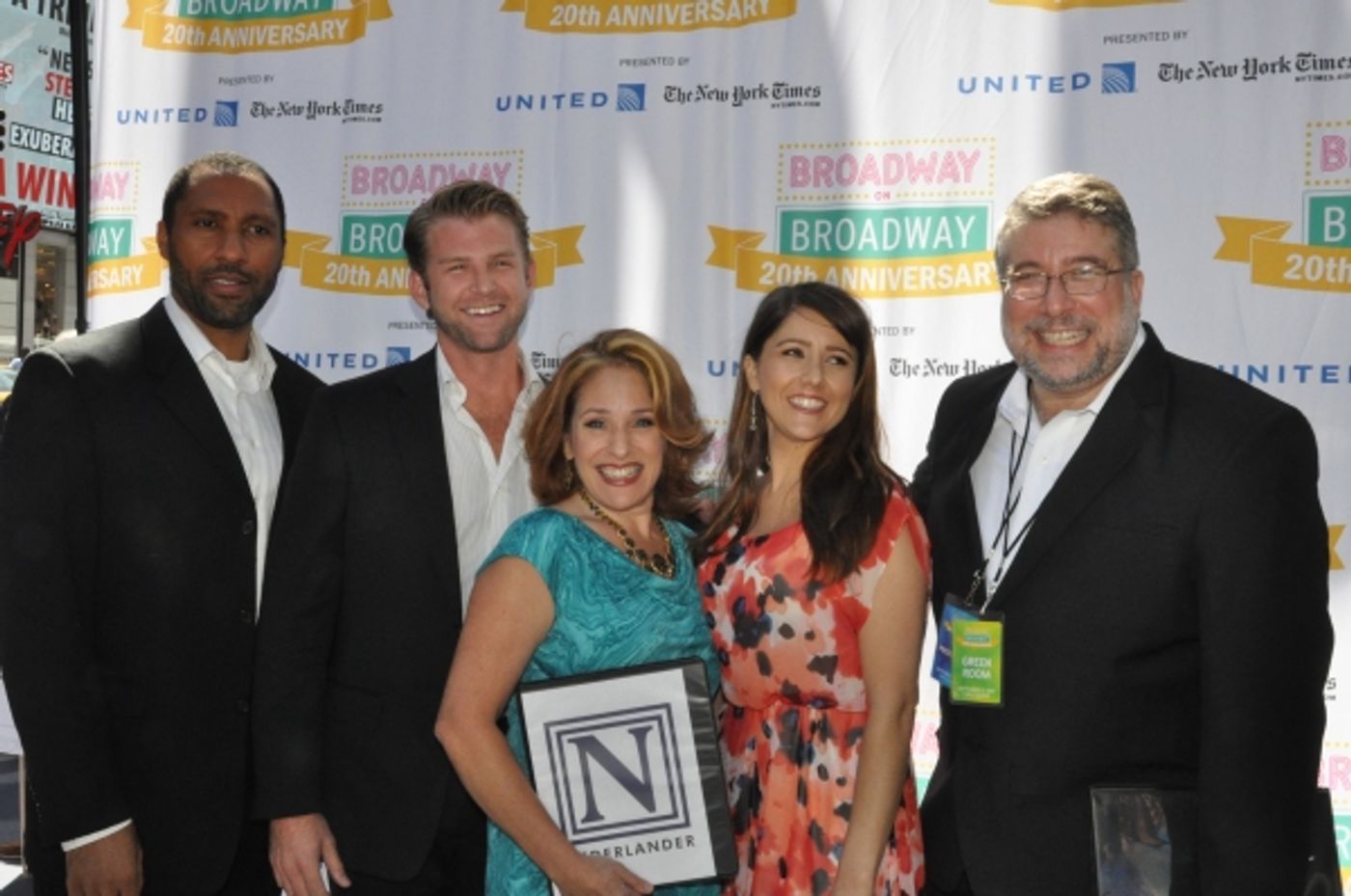 Photo Coverage: The Casts of BROADWAY ON BROADWAY - ANNIE, MOTOWN, SCANDALOUS, BARE and More!  Image