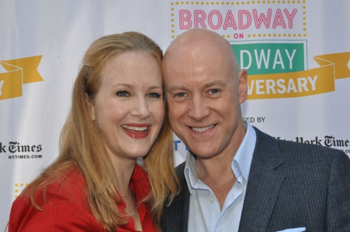 Katie Finneran and Anthony Warlow at 