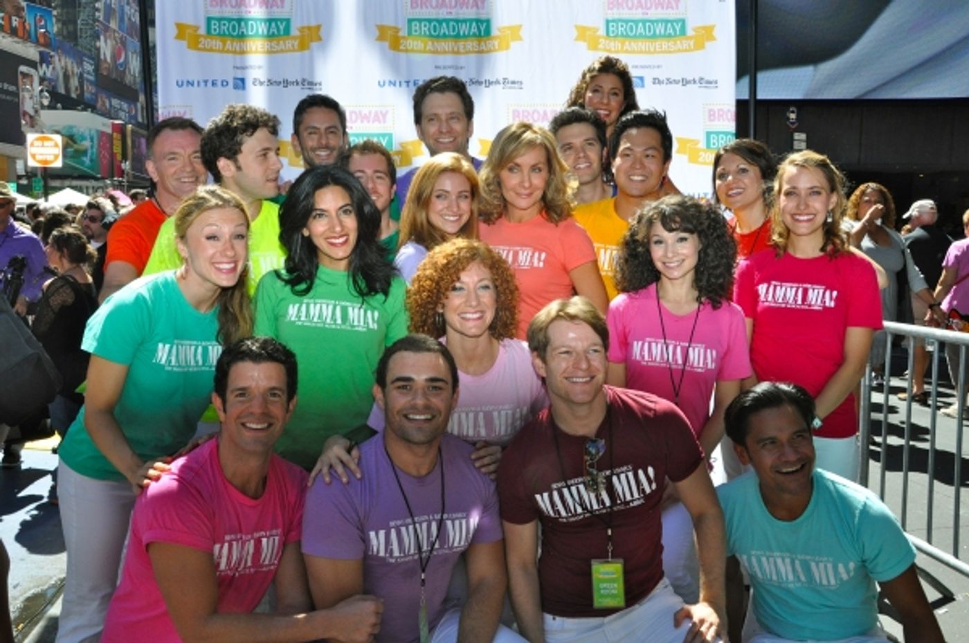 Photo Coverage: The Casts of BROADWAY ON BROADWAY - ANNIE, MOTOWN, SCANDALOUS, BARE and More!  Image