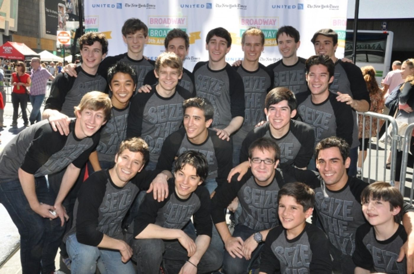 Photo Coverage: The Casts of BROADWAY ON BROADWAY - ANNIE, MOTOWN, SCANDALOUS, BARE and More!  Image