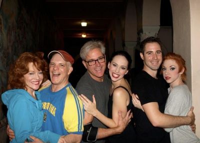  Cynthia Ferrer, Eddie Korbich, David Engel, Gail Bennett, James Blashaw and Adrianna Photo