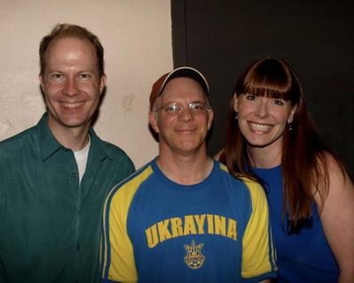 Daniel Thomas, Eddie Korbich and Kami Seymour Photo