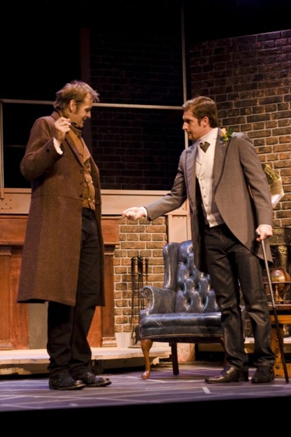 
Chip Simmons as Sherlock Holmes and Blake Weir Doctor Watson Photo