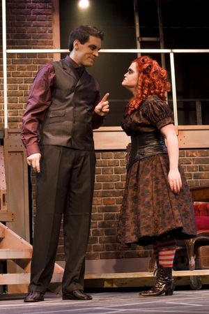 Marty Blair as James Larabee and Leslie Reese as Madge Larabee @ BroadwayWorld Marty Blair as James Larabee and Leslie Reese as Madge Larabee Photo
