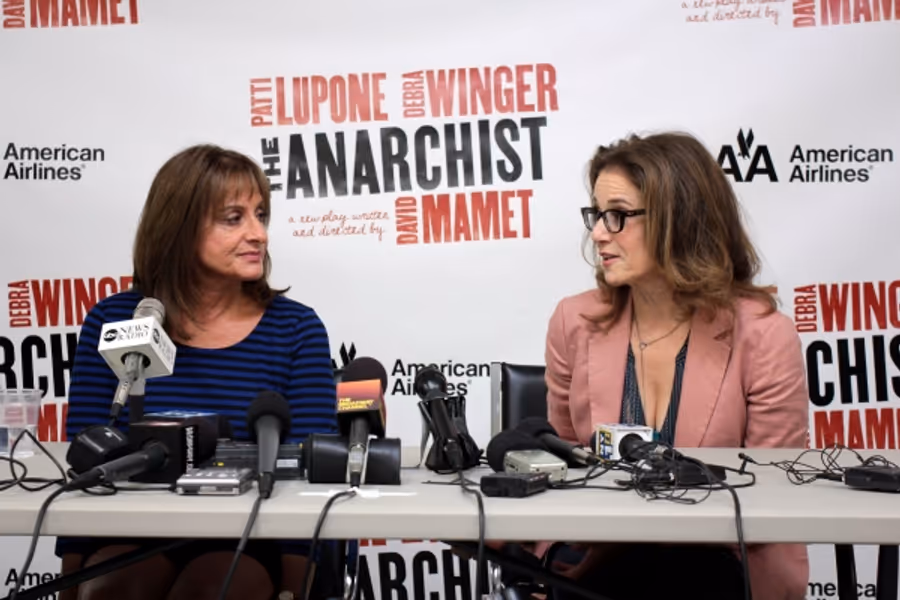 Photo Coverage: THE ANARCHIST's Patti LuPone and Debra Winger Meet the Press! Image