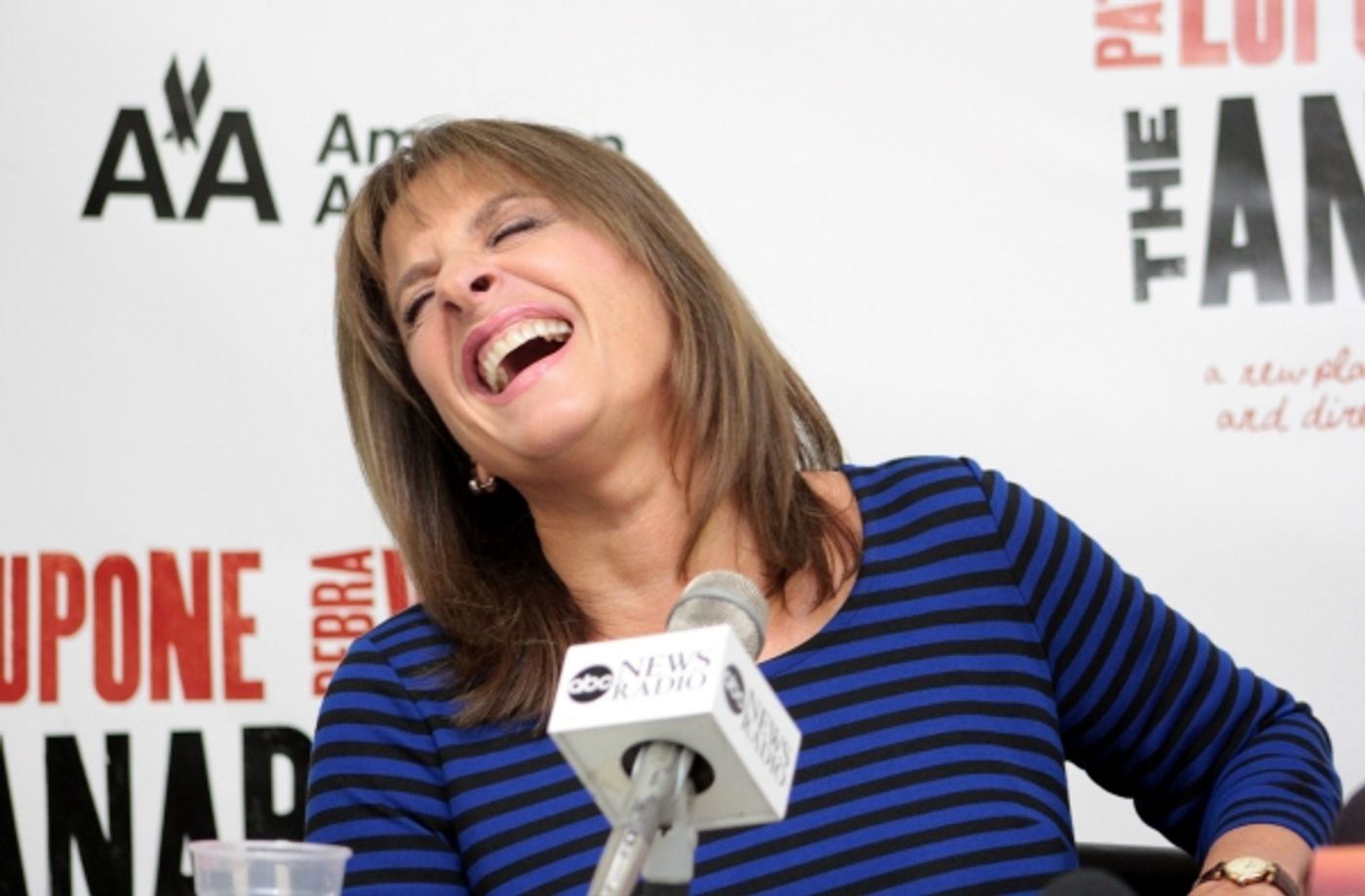 Photo Coverage: THE ANARCHIST's Patti LuPone and Debra Winger Meet the Press!  Image