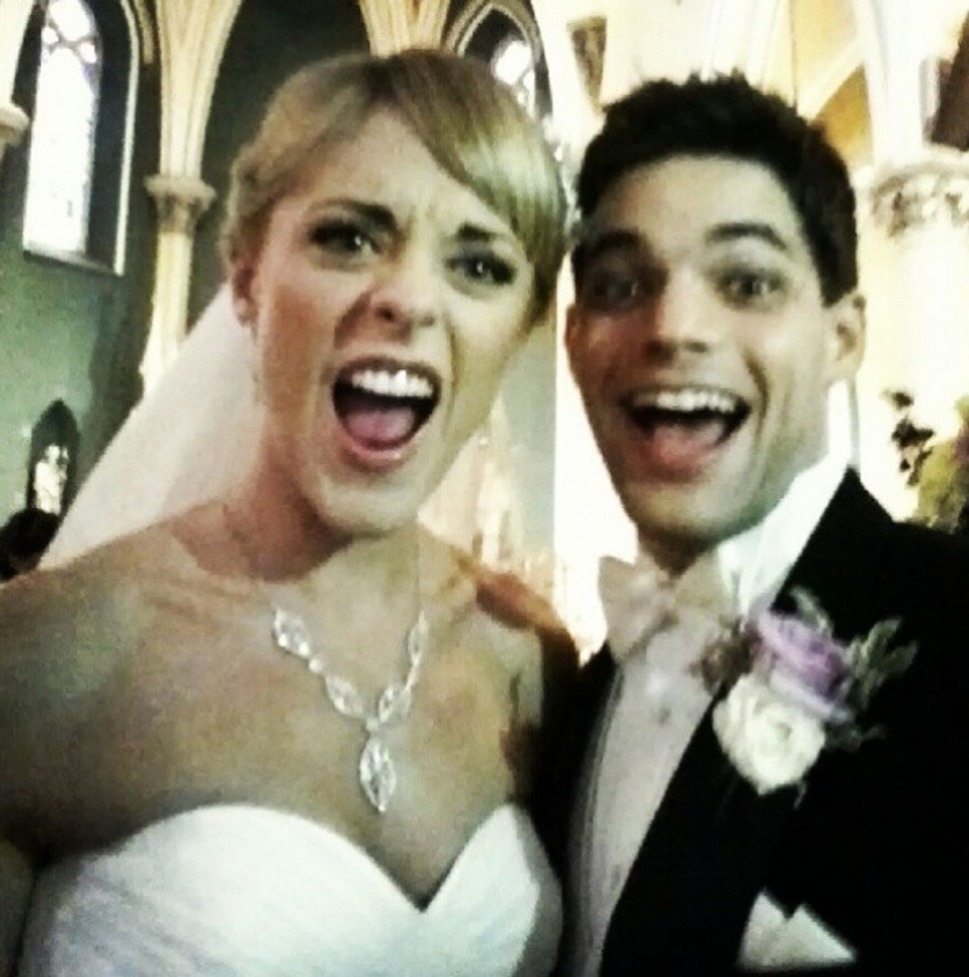 Photo Flash: Jeremy Jordan and Ashley Spencer Tie the Knot!  Image