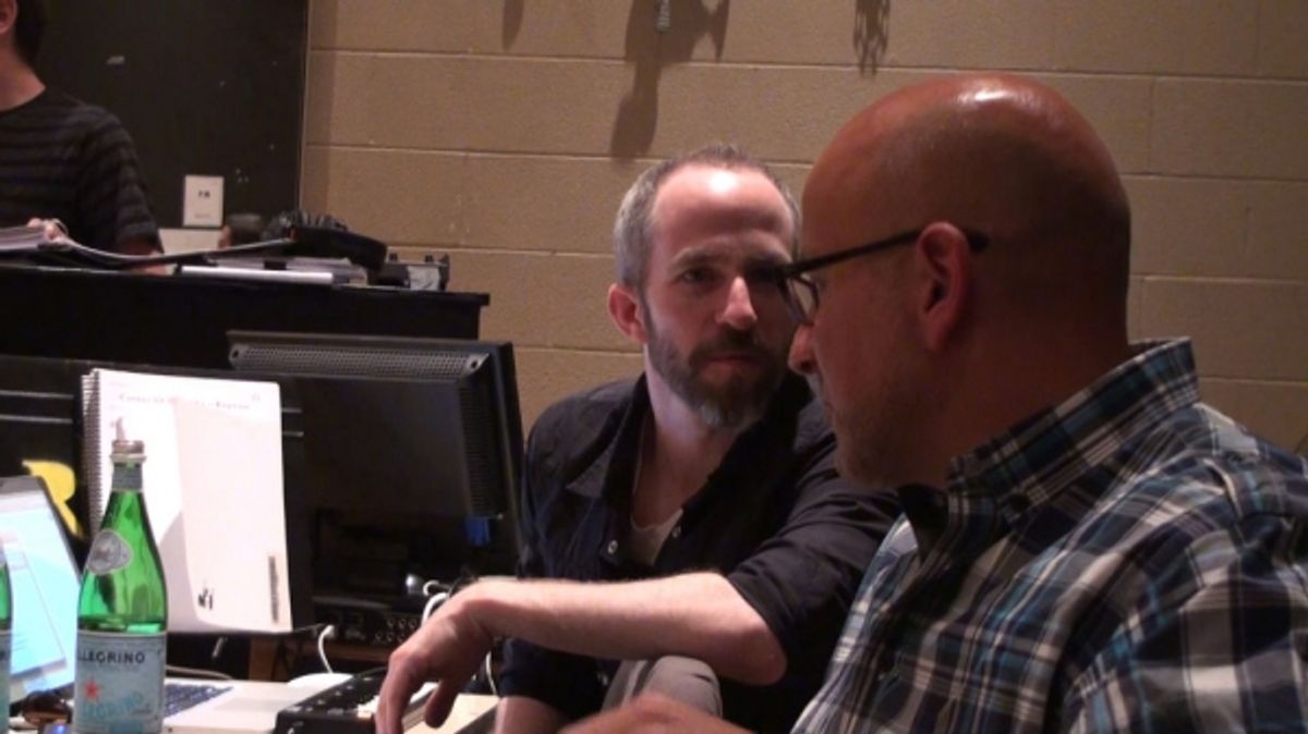 Curtis Moore and Director Eric Rosen at 