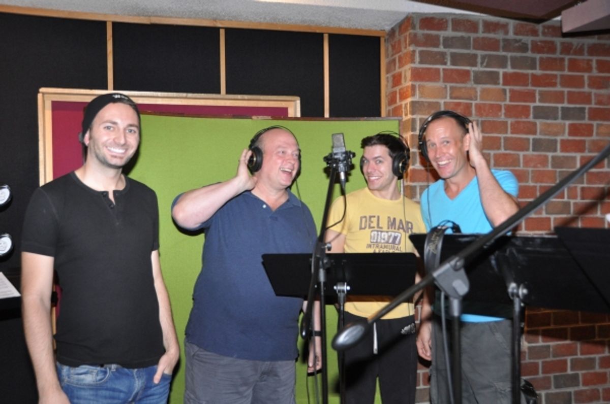  Nick Williams, Gregg Kirsopp, Brandon Leffler and Shawn Pennington at 