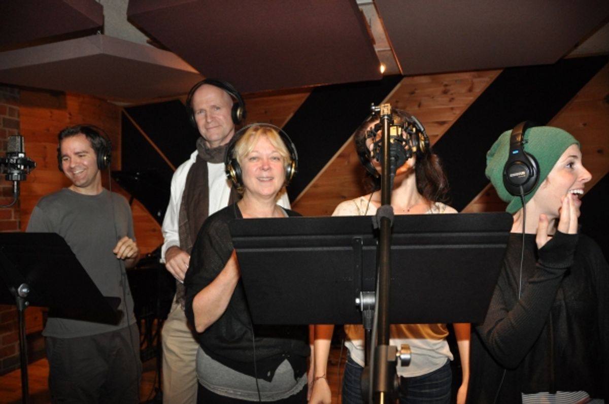 Brian Munn, Michael DeVries, Kathe Mull, Amanda Rose and Kate Fahrner at 