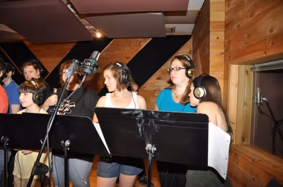  Matthew Schechter, Mark Aldrich, Vanessa Brown,Caitlyn Caughell, Emily, Powell and V Photo