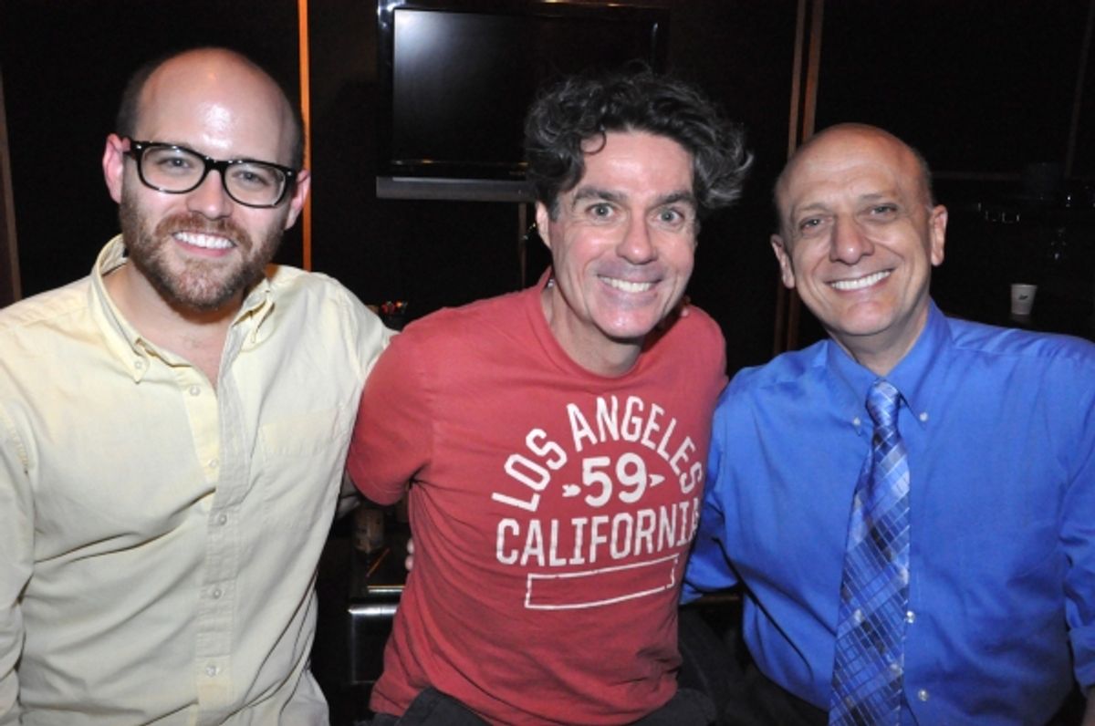  Steven Malone, Stuart Marland and Tom Viola at 