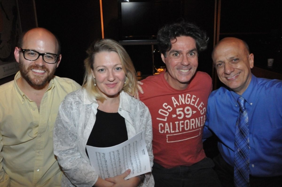  Steve Malone, Lynn Pinto (Prodcuer) Stuart Marland and Tom Viola (BC/EFA) at 