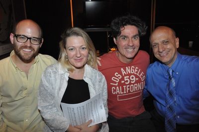  Steve Malone, Lynn Pinto (Prodcuer) Stuart Marland and Tom Viola (BC/EFA) Photo