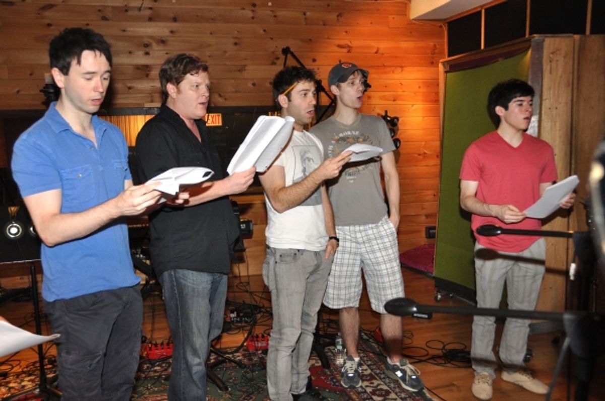  Garett Hawe, Mark Aldrich, Michael Fatica, Brandon Stimson and Andy Richardson at 