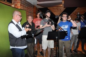  Mark Aldrich, Stuart Zagnit, Stuart Marland, Ben Frankhauser and Evan Kasprzak Photo