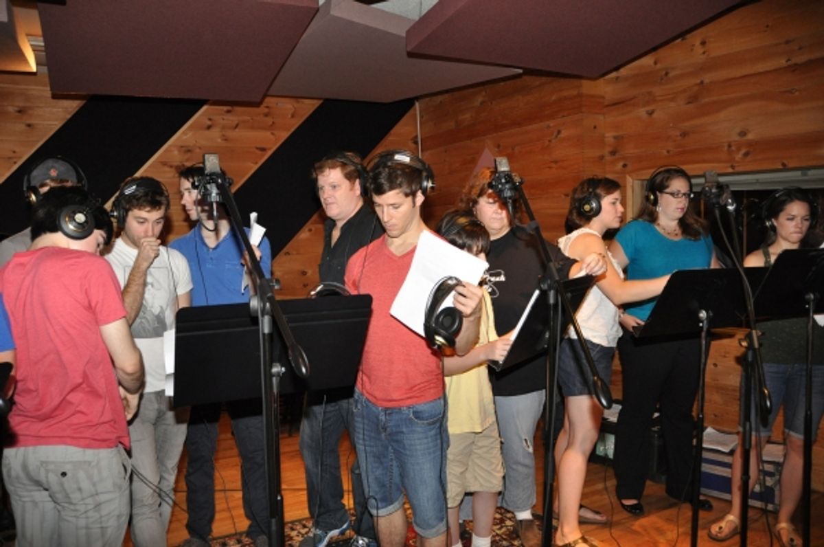  Andy Richardson, Michael Fatica, Garett Hawe, Mark Aldrich, Thayne Jasperson, Matthew Schechter, Vanessa Brown, Cailtlyn Caughell, Emily Powell and Laurie Veldheer at 