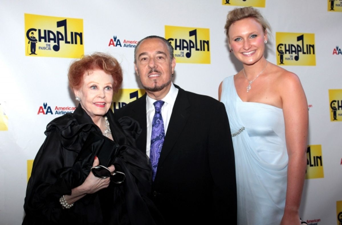  Arlene Dahl, Marc Rosen, and guest at 