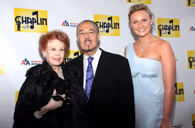  Arlene Dahl, Marc Rosen, and guest Photo