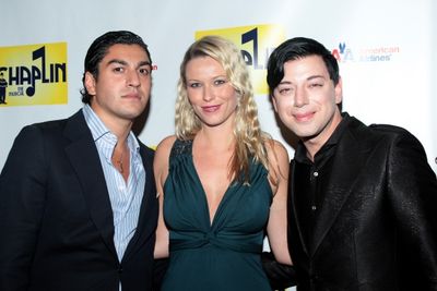 Oliver James, Kiera Chaplin, Malan Breton Photo