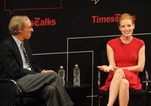 Charles McGrath and Jessica Chastain @ BroadwayWorld Charles McGrath and Jessica Chastain Photo