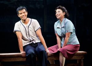  Telly Leung as Sammy Kimura and Lea Salonga as Kei Kimura in the World Premiere of A Photo