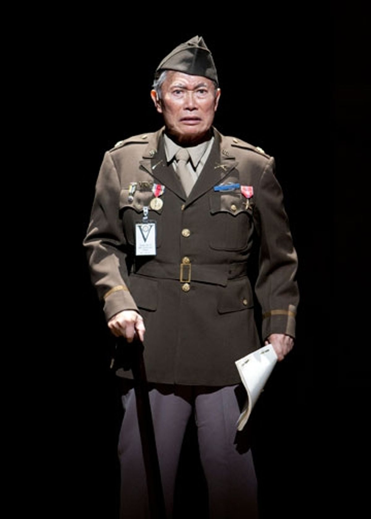  George Takei as Sam Kimura in the World Premiere of Allegiance - A New American Musical, with music and lyrics by Jay Kuo and book by Marc Acito, Kuo and Lorenzo Thione, directed by Stafford Arima, Sept. 7 - Oct. 21, 2012 at The Old Globe. Photo by Henry at 