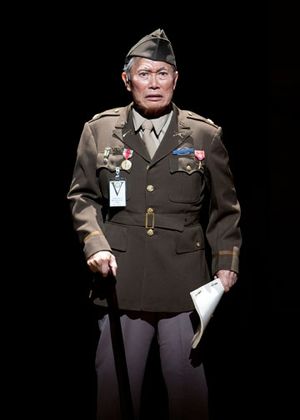 George Takei as Sam Kimura in the World Premiere of Allegiance - A New American Musical, with music and lyrics by Jay Kuo and book by Marc Acito, Kuo and Lorenzo Thione, directed by Stafford Arima, Sept. 7 - Oct. 21, 2012 at The Old Globe. Photo by Henry @ BroadwayWorld George Takei as Sam Kimura in the World Premiere of Allegiance - A New American Musi Photo