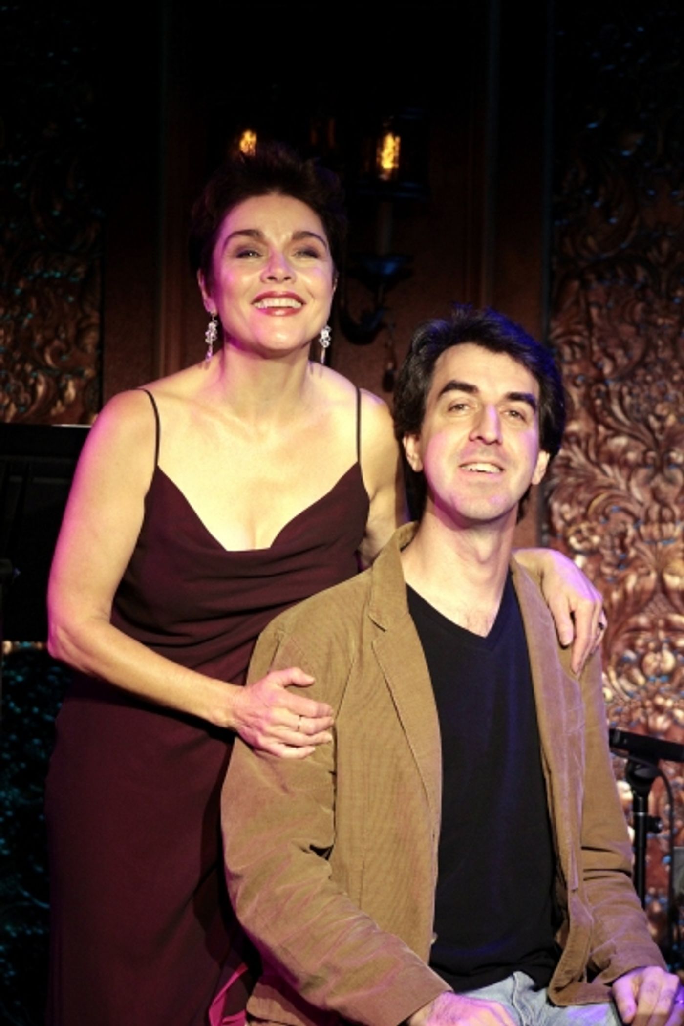 Photo Coverage: Jason Robert Brown and Christine Andreas Give Concert Preview at 54 Below!  Image