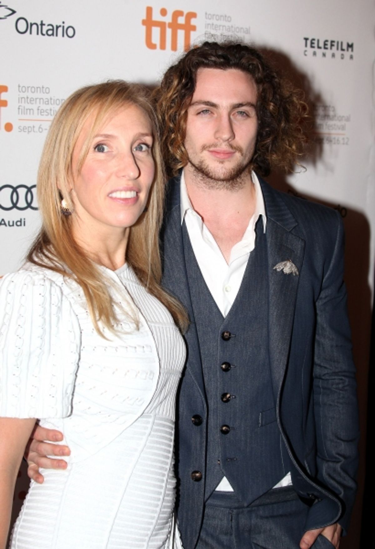 Sam Taylor-Wood & Aaron Taylor-Johnson at 