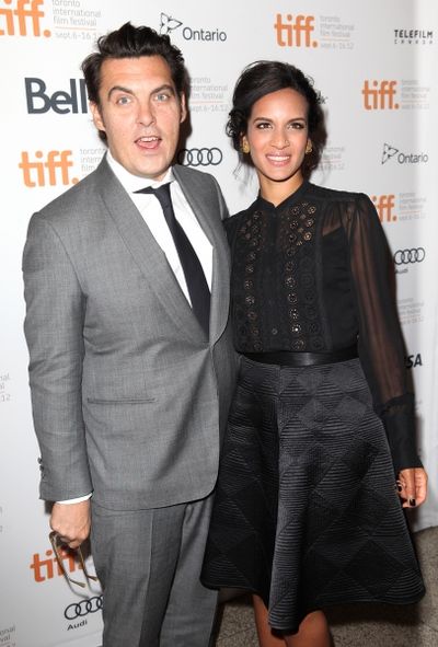  Director Joe Wright & Anoushka Shankar Photo