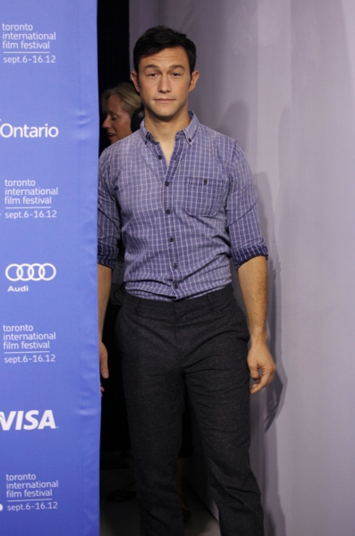 Photo Coverage: Bruce Willis, Joseph Gordon-Levitt at LOOPER's TIFF Photo Call  Image