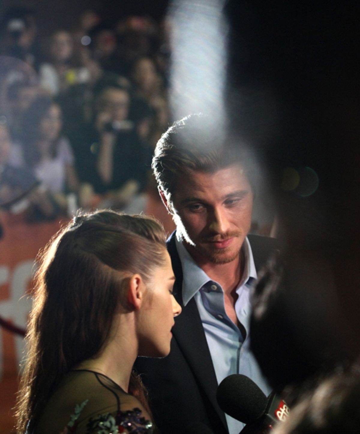 Garrett Hedlund and Kristen Stewart at 