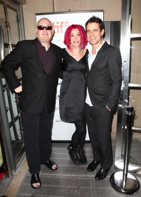  Co-directors Andy Wachowski, Lana Wachowski, and Tom Tykwer Photo