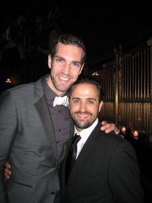 Timothy Hughes and Eric Santagata @ BroadwayWorld Timothy Hughes and Eric Santagata Photo