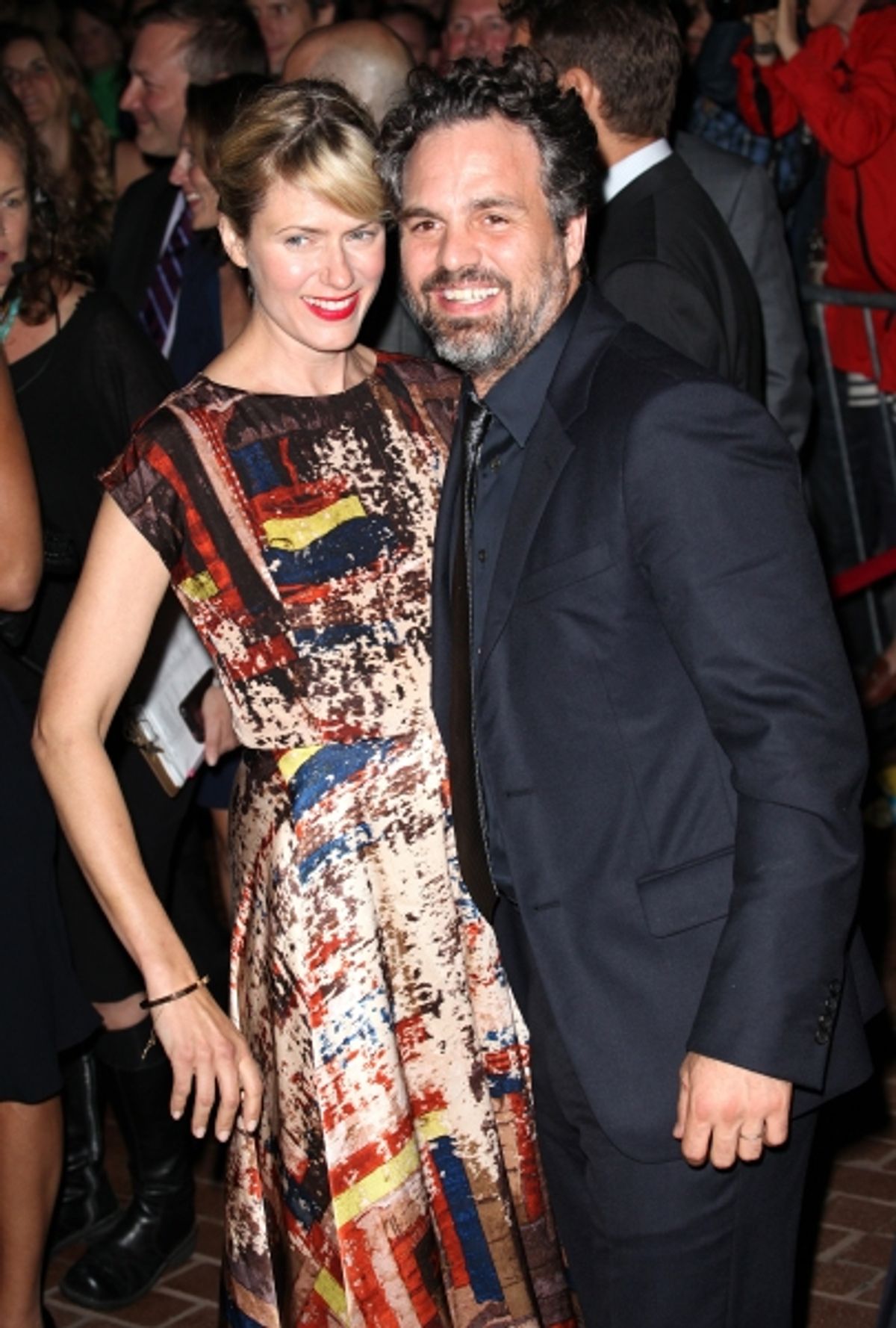  Mark Ruffalo & wife  at 