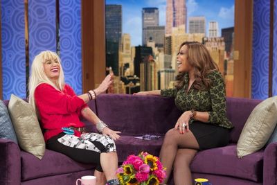  Fashion Icon BETSEY JOHNSON dropped by "THE WENDY WILLIAMS SHOW Photo