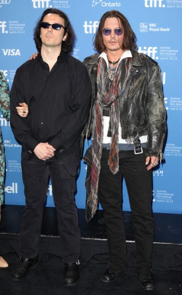  Damien Echols & Johnny Depp Photo