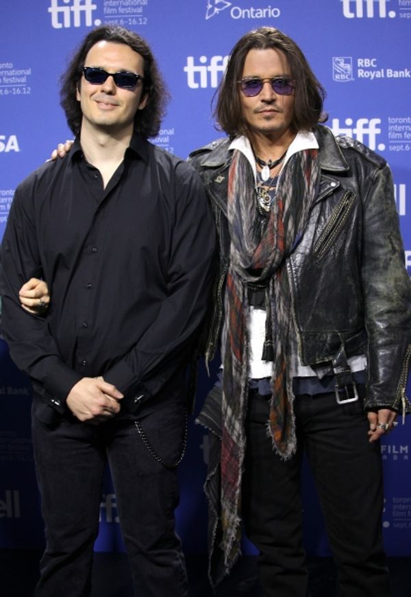  Damien Echols & Johnny Depp Photo
