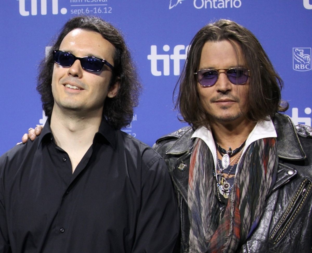  Damien Echols & Johnny Depp at 